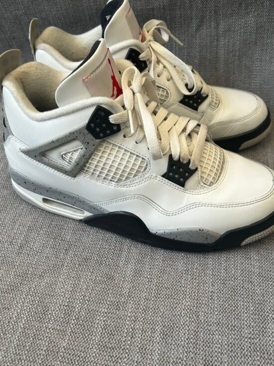 Air Jordan 4 Retro OG White Cement 2025 FV5029-100 Size 9 main image 11